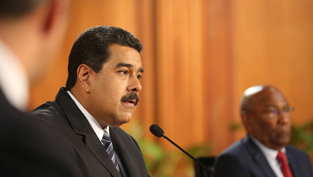 Президент Венесуэлы Николас Мадуро в Каракасе. 9 января 2017 года
