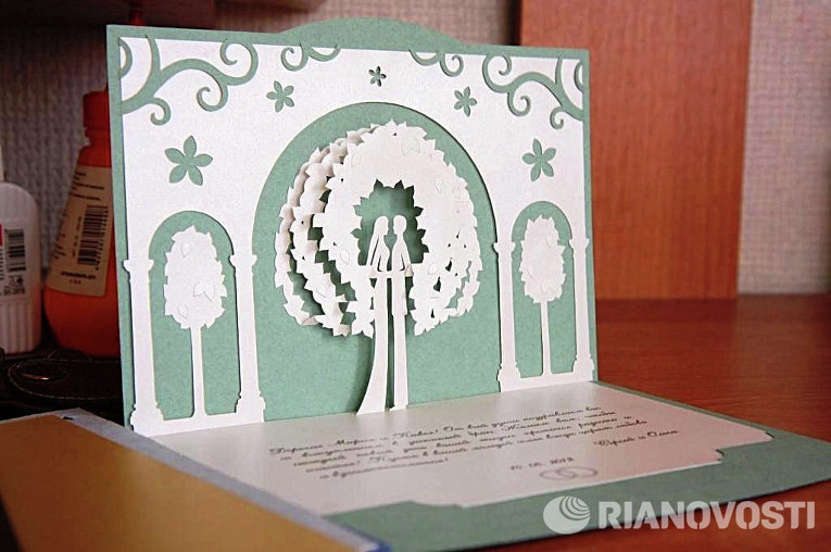 Открытки киригами на день рождения