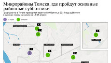 Где в Томске пройдут районные субботники Где в Томске пройдут районные субботники