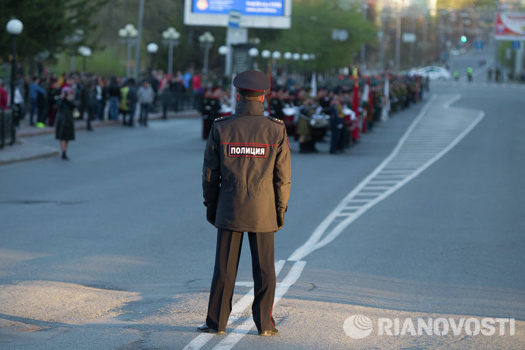 Репетиция Парада Победы в Томске Репетиция Парада Победы в Томске