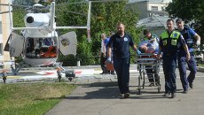 Пострадавшие при столкновении поездов в Подмосковье доставлены в Москву Пострадавшие при столкновении поездов в Подмосковье доставлены в Москву