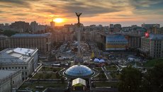 Палаточный лагерь на площади Независимости в Киеве Палаточный лагерь на площади Независимости в Киеве