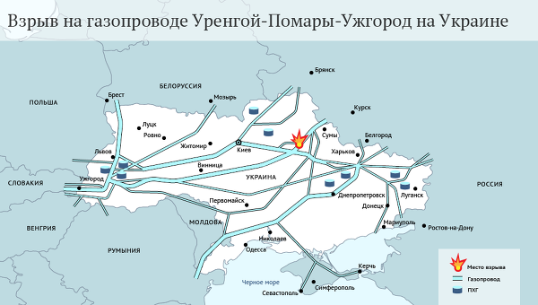 Карта уренгой помары ужгород газопровод