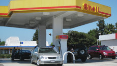Автозаправочная станция концерна Shell. Архивное фото Автозаправочная станция концерна Shell. Архивное фото