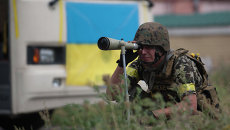 Боец батальона Донбасс, архивное фото Боец батальона Донбасс, архивное фото