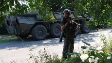 Ополченцы ДНР в городе Иловайске Донецкой области. Архивное фото Ополченцы ДНР в городе Иловайске Донецкой области. Архивное фото