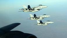 Самолеты ВВС США в небе над Ираком Самолеты ВВС США в небе над Ираком