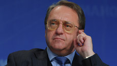 Заместитель министра иностранных дел РФ Михаил Богданов Заместитель министра иностранных дел РФ Михаил Богданов