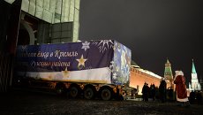 Встреча главной новогодней елки страны на Красной площади Встреча главной новогодней елки страны на Красной площади