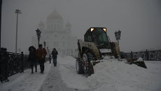 Снегопад в Москве Снегопад в Москве