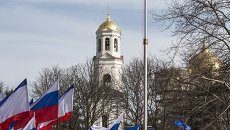Ситуация в Симферополе. Архивное фото Ситуация в Симферополе. Архивное фото