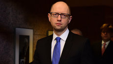 Премьер-министр Украины Арсений Яценюк во время визита в Брюссель Премьер-министр Украины Арсений Яценюк во время визита в Брюссель
