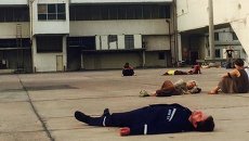 Глава ГСЧС Украины Зорян Шкиряк в международном аэропорту Дели Глава ГСЧС Украины Зорян Шкиряк в международном аэропорту Дели