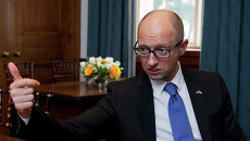 Премьер-министр Украины Арсений Яценюк во время визита в США. 13 июля 2015. Архивное фото Премьер-министр Украины Арсений Яценюк во время визита в США. 13 июля 2015. Архивное фото