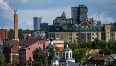Город Казань. Архивное фото Город Казань. Архивное фото