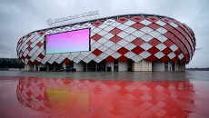 Стадион футбольного клуба Спартак Открытие Арена. Архивное фото Стадион футбольного клуба Спартак Открытие Арена. Архивное фото