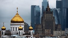 Здание МИД России. Архивное фото Здание МИД России. Архивное фото