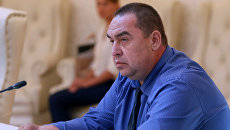 Премьер-министр Луганской Народной Республики Игорь Плотницкий. Архивное фото Премьер-министр Луганской Народной Республики Игорь Плотницкий. Архивное фото