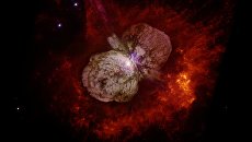 Звездная система Эта Киля снятая космическим телескопом Хаббл Звездная система Эта Киля снятая космическим телескопом Хаббл
