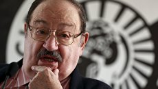 Итальянский писатель и философ Умберто Эко Итальянский писатель и философ Умберто Эко