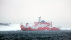 Австралийский ледокол Aurora Australis. 26 февраля 2016 Австралийский ледокол Aurora Australis. 26 февраля 2016