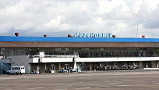 Аэропорт Емельяново (Красноярск). Архивное фото Аэропорт Емельяново (Красноярск). Архивное фото