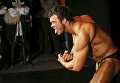 Участник соревнования по бодибилдингу в Красноярске Участник соревнования по бодибилдингу в Красноярске