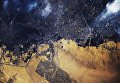 Снимок пирамид Гизы снятый с Международной космической станции Снимок пирамид Гизы снятый с Международной космической станции