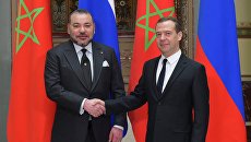 Встреча премьер-министра РФ Д. Медведева и короля Марокко Мухаммеда VI Встреча премьер-министра РФ Д. Медведева и короля Марокко Мухаммеда VI