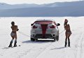 Девушки во время представления на реке Енисей, Красноярск. 20 марта 2016 Девушки во время представления на реке Енисей, Красноярск. 20 марта 2016