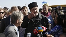 Депутат Верховной рады Украины Мустафа Джемилев. Архивное фото Депутат Верховной рады Украины Мустафа Джемилев. Архивное фото