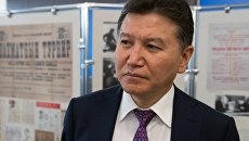 Глава ФИДЕ Кирсан Илюмжинов. Архивное фото Глава ФИДЕ Кирсан Илюмжинов. Архивное фото