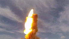 Кадры пуска противоракеты российской ПРО с полигона Сары-Шаган в Казахстане Кадры пуска противоракеты российской ПРО с полигона Сары-Шаган в Казахстане
