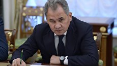 Министр обороны РФ Сергей Шойгу. Архивное фото Министр обороны РФ Сергей Шойгу. Архивное фото