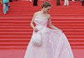 Актриса Екатерина Вилкова перед началом церемонии закрытия 38-го Московского международного кинофестиваля Актриса Екатерина Вилкова перед началом церемонии закрытия 38-го Московского международного кинофестиваля
