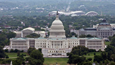 Здание Конгресса США в Вашингтоне. Архивное фото Здание Конгресса США в Вашингтоне. Архивное фото