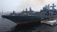Большой противолодочный корабль Североморск. Архивное фото Большой противолодочный корабль Североморск. Архивное фото