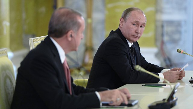 Путин встретится с Эрдоганом в Ханчжоу в субботу