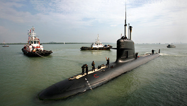 Подводная лодка класса Scorpene. 24 августа 2016