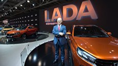 Президент ОАО АвтоВАЗ Николя Мор на Московском международном автомобильном салоне-2016 в Международном выставочном центре Крокус Экспо Президент ОАО АвтоВАЗ Николя Мор на Московском международном автомобильном салоне-2016 в Международном выставочном центре Крокус Экспо