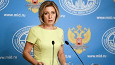 Официальный представитель министерства иностранных дел РФ Мария Захарова во время брифинга по текущим вопросам внешней политики. Архивное фото Официальный представитель министерства иностранных дел РФ Мария Захарова во время брифинга по текущим вопросам внешней политики. Архивное фото