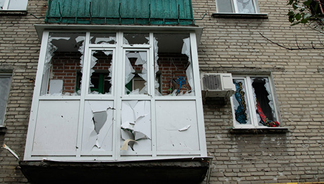 При ночном обстреле Ясиноватой повреждены три дома