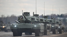 Танки Армата механизированной колонны войск Московского гарнизона Центрального военного округа. Архивное фото Танки Армата механизированной колонны войск Московского гарнизона Центрального военного округа. Архивное фото