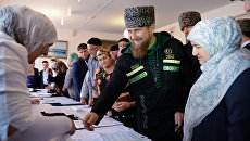Голосование общественно-политических лидеров в Чечне Голосование общественно-политических лидеров в Чечне