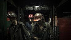 Работа шахты Заря в Донецкой области. Архивное фото Работа шахты Заря в Донецкой области. Архивное фото