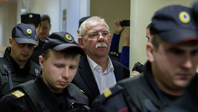 Суд продлил арест экс-главы Карелии Нелидова до 7 июня