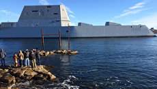 Эсминец ВМС США USS Zumwalt. Архивное фото Эсминец ВМС США USS Zumwalt. Архивное фото