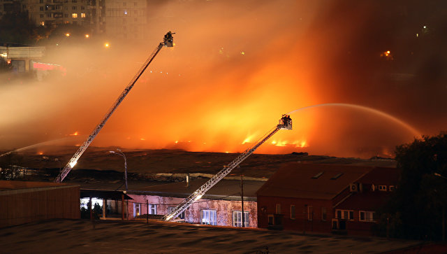 В Москве состоится прощание с погибшими на складе пожарными