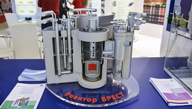Постройку в России ядерного реактора БРЕСТ начнут в конце 2017 года