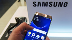 Фирменный магазин Samsung в Москве. Архивное фото Фирменный магазин Samsung в Москве. Архивное фото
